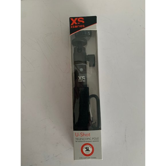 XSories Big U-Shot Telescopic Pole for Action/Compact Cameras-Gopro Tripod Black - Picture 7 of 7